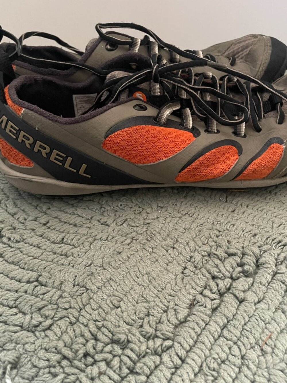 Merrell True Glove Barefoot Brindle and Harvest Pumpkin MENS 9.5 - Picture 8 of 8